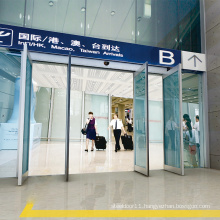 T12 Safety panic automatic doors for shopping malls emergency exits